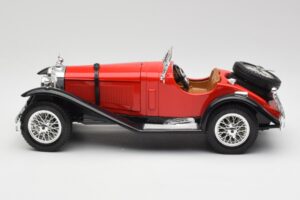 Mercedes SSK Rot & Schwarz Bburago 1:18 3009-M1 Metall – Bild 3 von 6