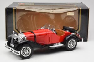 Mercedes SSK Rot & Schwarz Bburago 1:18 3009-M1 Metall – Bild 6 von 6