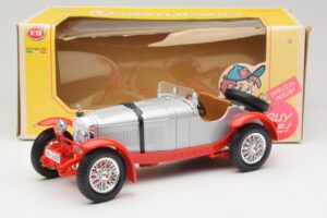 Mercedes SSK Silber & Rot Bburago 1:18 3009-M2 Metall – Bild 6 von 6
