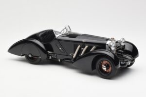Mercedes SSK Trossi The Black Prince CMC 1:18 M-225 Metall – Bild 4 von 6