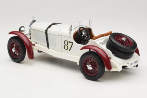 Mercedes SSKL #87 R. Caracciola Weiss 1931 Bburago 1:18 3002-P1 Metall – Bild 5 von 6
