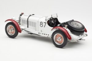 Mercedes SSKL R. Caracciola / W. Sebastian Mille Miglia Winner 1931 CMC 1:18 M-055 Metall – Bild 5 von 6