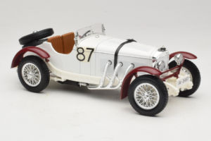 Mercedes SSKL #87 R. Caracciola Mille Miglia 1931 Bburago 1:18 3202 Metall – Bild 4 von 6