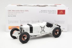 Mercedes SSKL #12 O. Merz German GP 1931 CMC 1:18 M-189 Metall – Bild 6 von 6