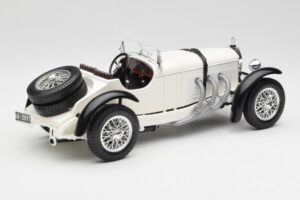 Mercedes SSKL Weiss Bburago 1:18 3002 Metall – Bild 3 von 8