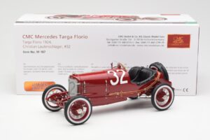 Mercedes #32 C. Lautenschlager / Traub Targa Florio 2nd Place 1924 CMC 1:18 M-187 Metall – Bild 6 von 6