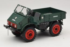 Mercedes Unimog 401 Grün Schuco 1:18 135 Metall – Bild 2 von 8