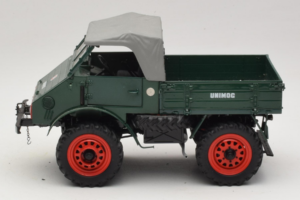 Mercedes Unimog 401 Grün Schuco 1:18 135 Metall – Bild 4 von 8