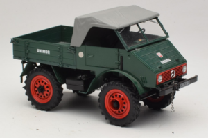Mercedes Unimog 401 Grün Schuco 1:18 135 Metall – Bild 6 von 8