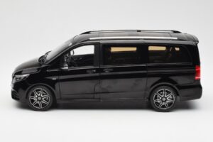 Mercedes V-Class W447 AMG Line Schwarz Norev 1:18 183860 Metall – Bild 4 von 6