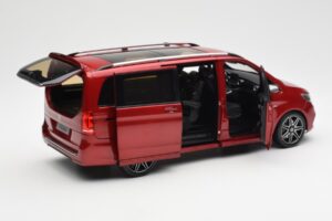 Mercedes V-Class W447 Designo Hyacinth Rot Metallic Norev 1:18 B66004166 Metall – Bild 2 von 7