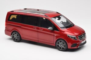 Mercedes V-Class W447 Designo Hyacinth Rot Metallic Norev 1:18 B66004166 Metall – Bild 5 von 7