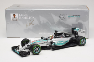 Mercedes W06 #44 L. Hamilton Mercedes AMG Petronas United States Grand Prix Winner World Champion 2015 Minichamps 1:18 110150 – Bild 7 von 7