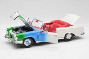Mercedes 280SE W108 Tricolor Maisto 1:18 56014 Metall – Bild 2 von 8
