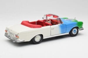 Mercedes 280SE W108 Tricolor Maisto 1:18 56014 Metall – Bild 3 von 8