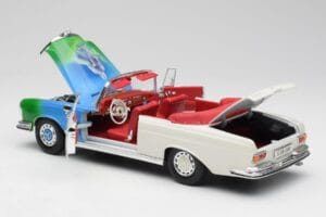 Mercedes 280SE W108 Tricolor Maisto 1:18 56014 Metall – Bild 5 von 8