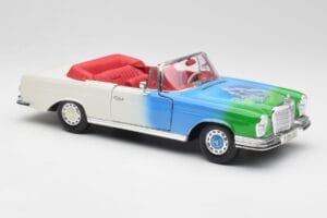 Mercedes 280SE W108 Tricolor Maisto 1:18 56014 Metall – Bild 6 von 8