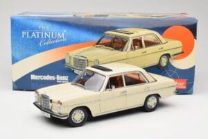 Mercedes W115 Strich 8 Creme Sun Star 1:18 4581 Metall – Bild 8 von 8