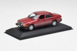 Mercedes 300D W124 Rot Minichamps 1:43 3209 Metall – Bild 2 von 4
