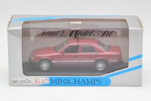 Mercedes 300D W124 Rot Minichamps 1:43 3209 Metall – Bild 4 von 4