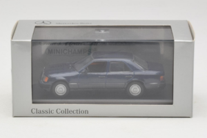 Mercedes W124 Dunkelblau Minichamps 1:43 MB006 Metall – Bild 4 von 4