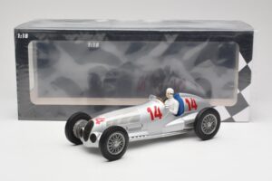 Mercedes W125 #14 Daimler-Benz AG M. von Brauchitsch 2nd Place German GP 1937 Minichamps 1:18 155373114 Metall – Bild 6 von 6