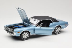 Mercury Cougar XR-7 Blau Sun Star 1:18 1562 Metall – Bild 2 von 8