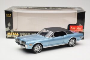 Mercury Cougar XR-7 Blau Sun Star 1:18 1562 Metall – Bild 8 von 8