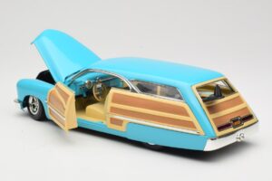 Mercury Merc Woodie Blau Hot Wheels 1:18 27806 Metall – Bild 5 von 8