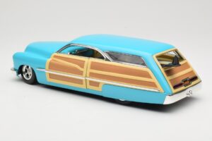 Mercury Merc Woodie Blau Hot Wheels 1:18 27806 Metall – Bild 7 von 8
