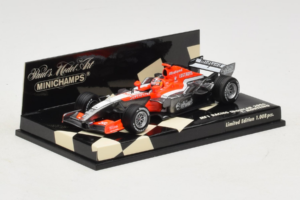 MF1 M16 #18 T. Monteiro MF1 Racing Showcar 2006 Minichamps 1:43 400060088 Metall – Bild 2 von 5