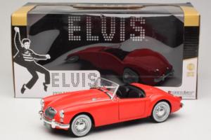 MG A 1600 Roadster Mk I Elvis Presley Blue Hawaii Movie GreenLight 1:18 13524 Metall – Bild 8 von 8