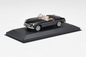 MGB Cabriolet Schwarz Minichamps 1:43 430131030 Metall – Bild 2 von 4