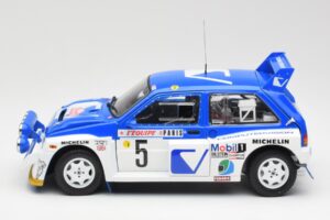 MG Metro 6R4 #5 T. Pond / R. Arthur Rally Monte Carlo 1986 Sun Star 1:18 5537 Metall – Bild 4 von 8