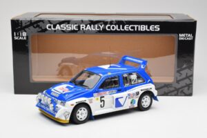 MG Metro 6R4 #5 T. Pond / R. Arthur Rally Monte Carlo 1986 Sun Star 1:18 5537 Metall – Bild 8 von 8