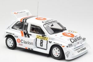 MG Metro 6R4 #8 P. Eklund / D. Whittock Rally Finland 1986 Sun Star 1:18 5536 Metall – Bild 6 von 8