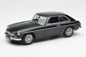 MGB GT Mk2 Coupe Racing Grün AUTOart 1:18 76602 Metall