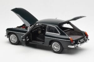 MGB GT Mk2 Coupe Racing Grün AUTOart 1:18 76602 Metall – Bild 5 von 8