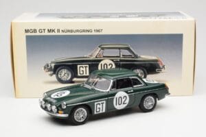 MGB GT Mk2 Nurburgring Grün AUTOart 1:18 86781 Metall – Bild 8 von 8
