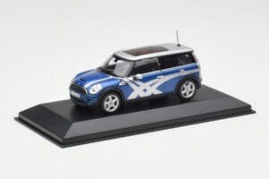 Mini Clubman R55 Cooper S Blue Metallic Onitsuka Tiger Minichamps 1:43 403138676 Metall – Bild 2 von 4