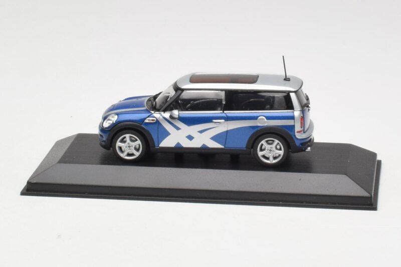 Mini Clubman R55 Cooper S Blue Metallic Onitsuka Tiger Minichamps 1:43 403138676 Metall