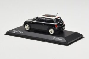 MINI Cooper R50 Schwarz Minichamps 1:43 431138101 Metall – Bild 4 von 5