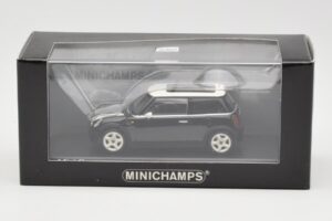 MINI Cooper R50 Schwarz Minichamps 1:43 431138101 Metall – Bild 5 von 5