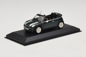 Mini Cooper Cabriolet Grün Mit Weissem Streifen Minichamps 1:43 80420309093-R1 Metall – Bild 2 von 5