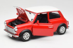 Mini Cooper Rot Bburago 1:18 3379 Metall – Bild 2 von 8