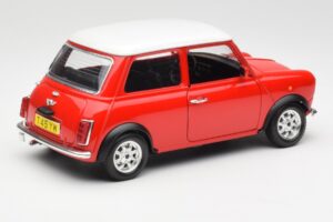 Mini Cooper Rot Bburago 1:18 3379 Metall – Bild 3 von 8