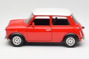 Mini Cooper Rot Bburago 1:18 3379 Metall – Bild 4 von 8