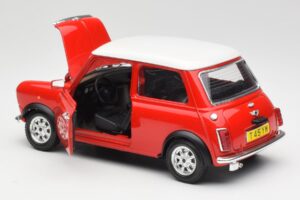 Mini Cooper Rot Bburago 1:18 3379 Metall – Bild 5 von 8