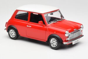 Mini Cooper Rot Bburago 1:18 3379 Metall – Bild 6 von 8