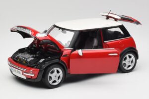 Mini Cooper R50 Rot Maisto 1:18 31619 Metall – Bild 8 von 8